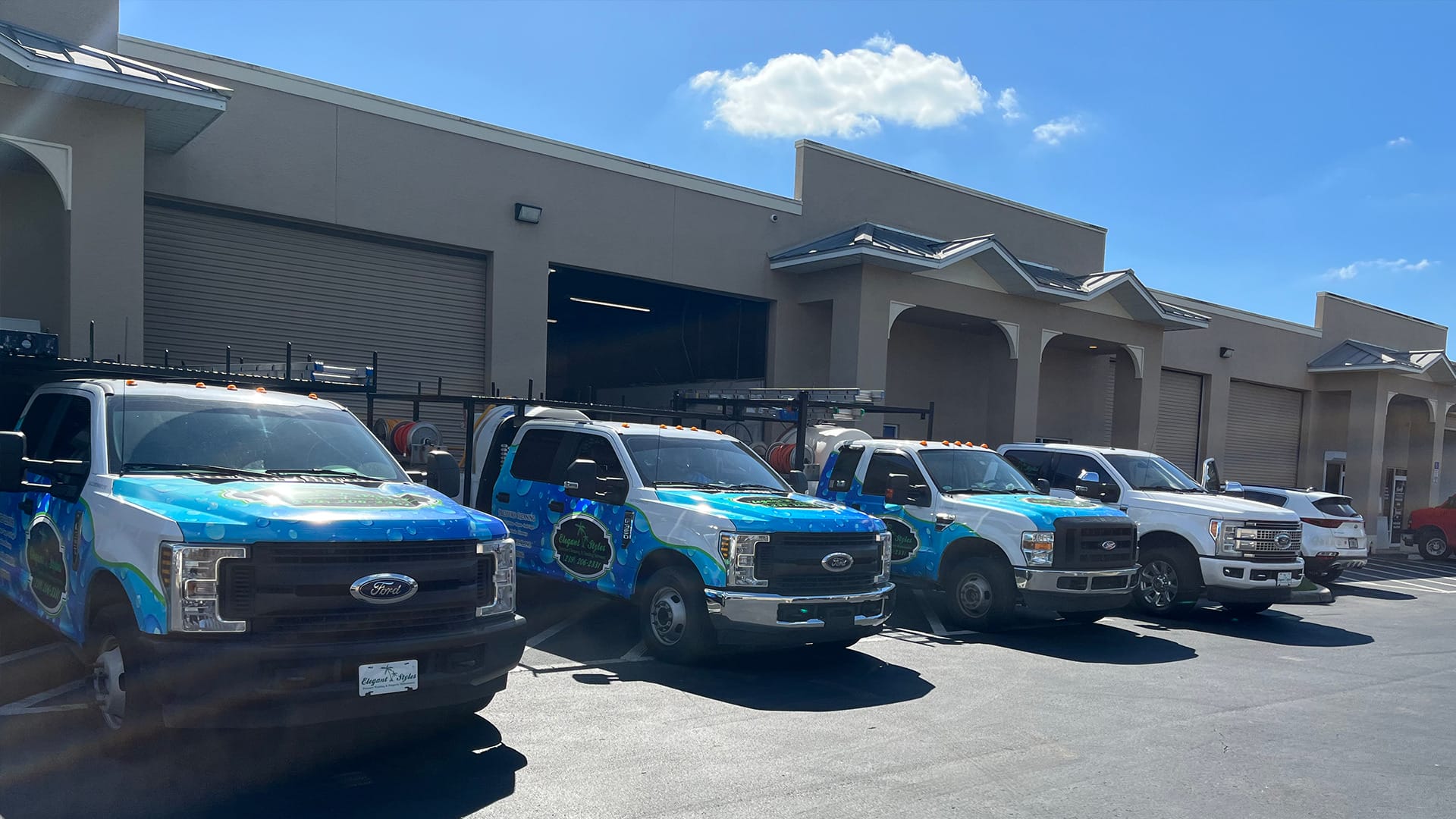 Elegant Styles Power Wash commercial power washing Naples FL - restoring curb appeal for local businesses with professional exterior cleaning services.