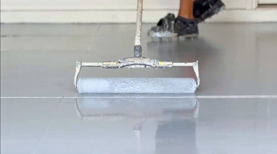 garage epoxy floor installation Naples Florida Elegant Styles Power Wash