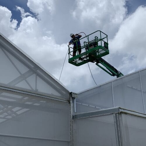 Professional commercial power washing in Naples, FL by Elegant Styles Power Wash—restoring curb appeal and removing grime.