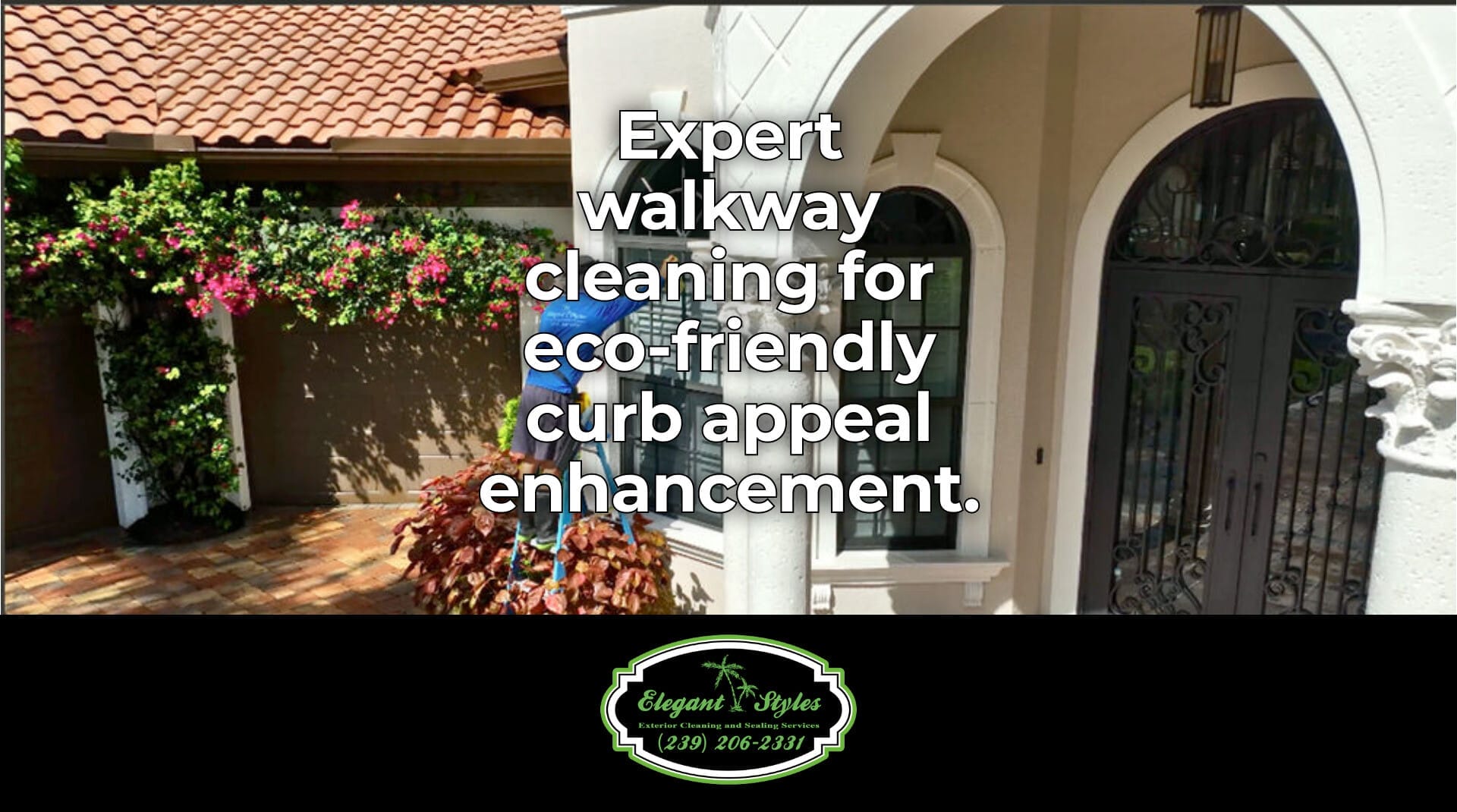Walkway Perfection: Naples Cleaning Experts at Work